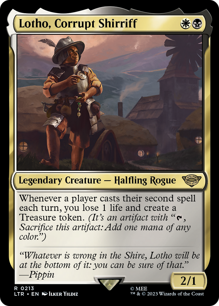 Lotho, Corrupt Shirriff [The Lord of the Rings: Tales of Middle-Earth]