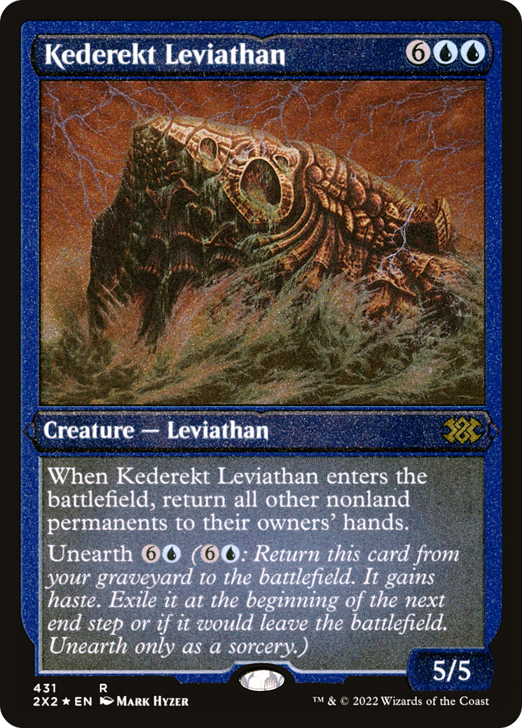 Kederekt Leviathan (Foil Etched) [Double Masters 2022]