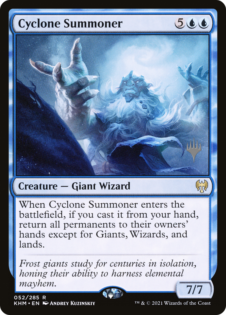 Cyclone Summoner (Promo Pack) [Kaldheim Promos]