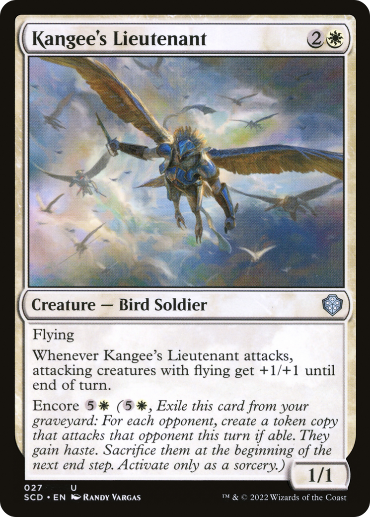 Kangee's Lieutenant [Starter Commander Decks]