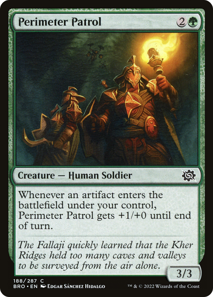 Perimeter Patrol [The Brothers' War]
