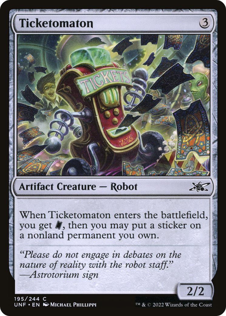 Ticketomaton [Unfinity]