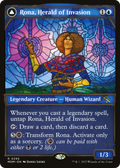 Rona, Herald of Invasion // Rona, Tolarian Obliterator (Showcase Planar Booster Fun) [March of the Machine]