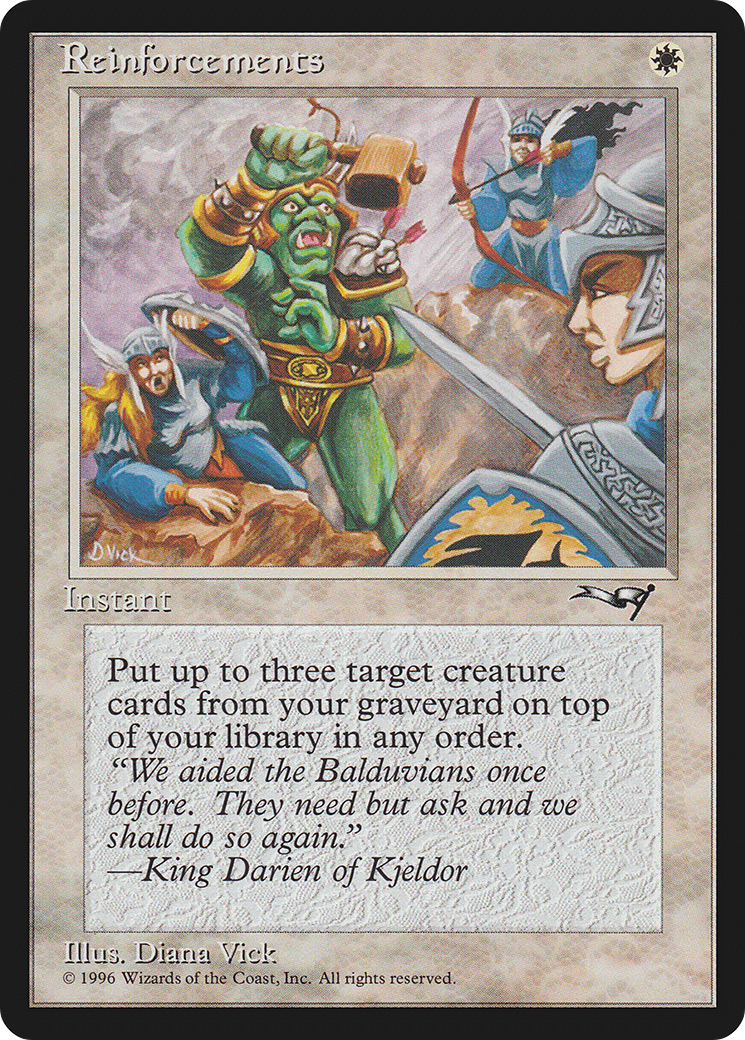Reinforcements (No Archer) [Alliances]
