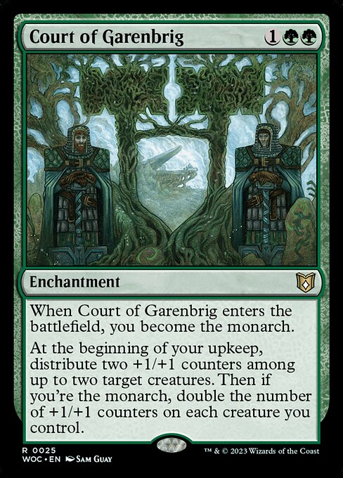 Court of Garenbrig (WOC 25) [Wilds of Eldraine Commander]