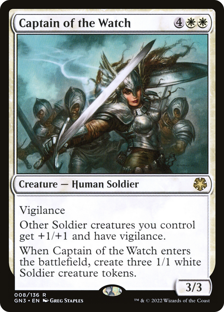 Captain of the Watch [Game Night: Free-for-All]