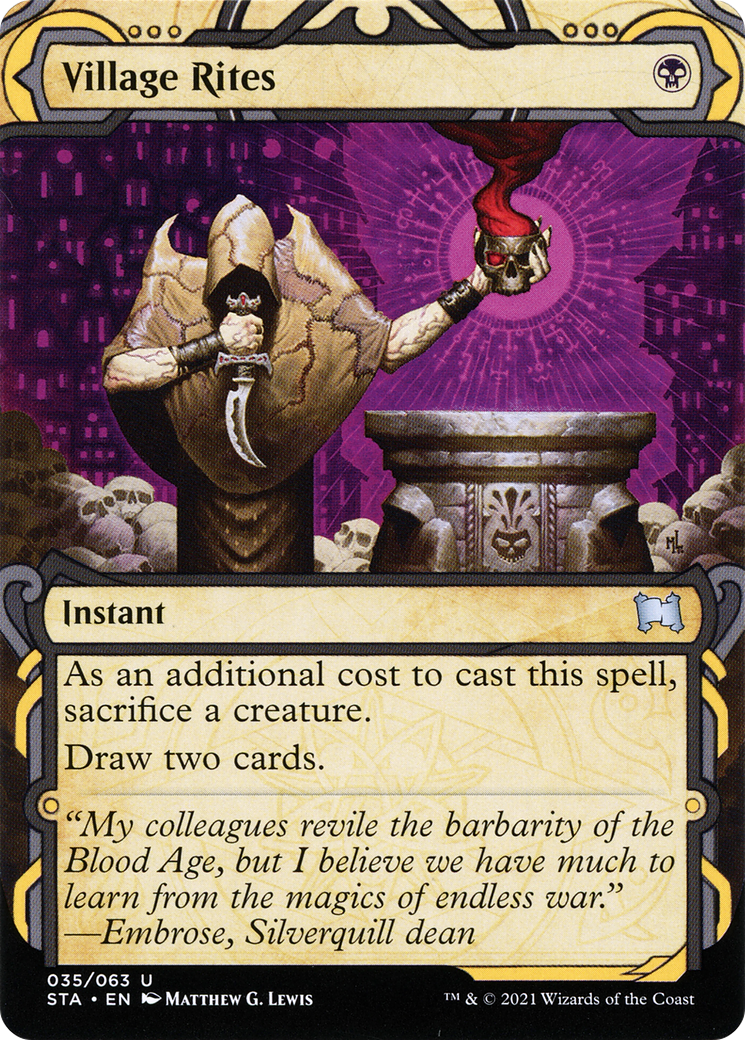 Village Rites [Strixhaven: Mystical Archive]