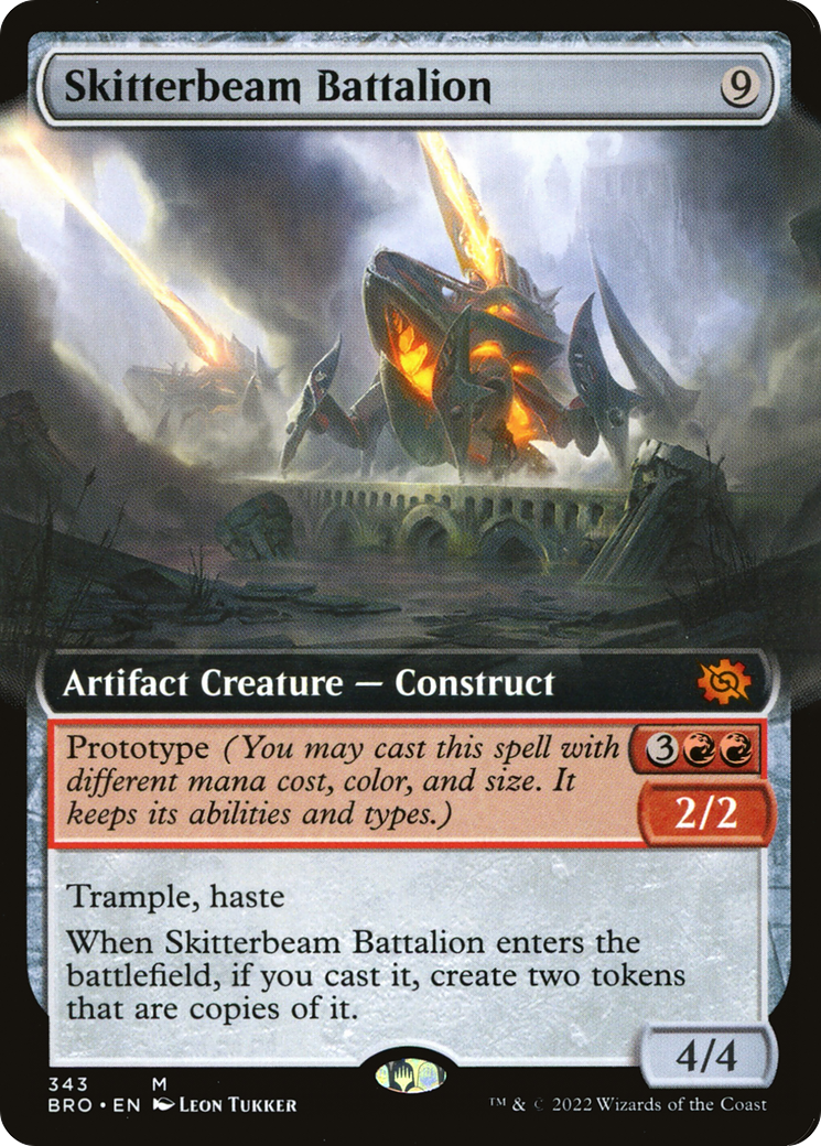 Skitterbeam Battalion (Extended Art) [The Brothers' War]