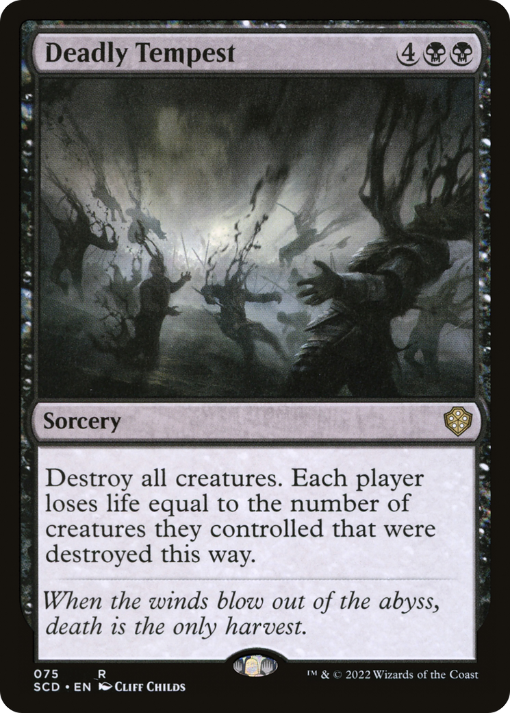 Deadly Tempest [Starter Commander Decks]