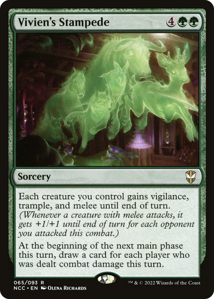 Vivien's Stampede [Streets of New Capenna Commander]