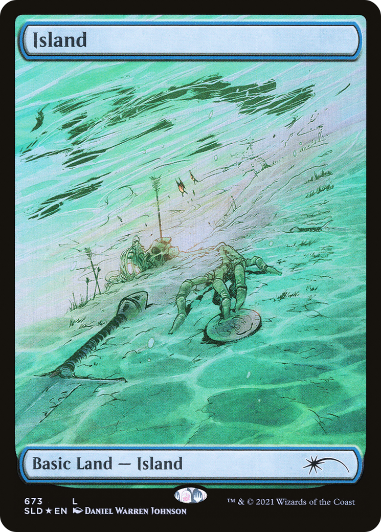 Island (673) [Secret Lair Drop Promos]