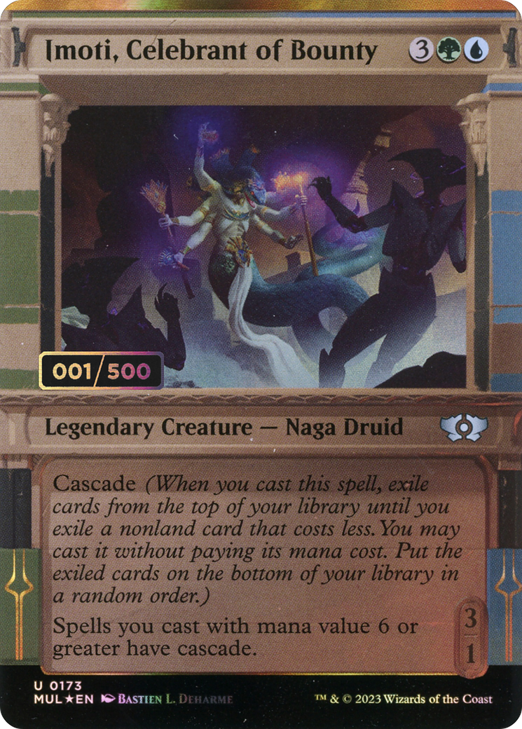 Imoti, Celebrant of Bounty (Serialized) [Multiverse Legends]