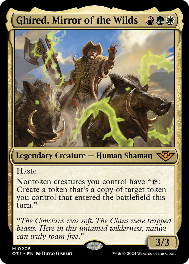 Ghired, Mirror of the Wilds [Outlaws of Thunder Junction]