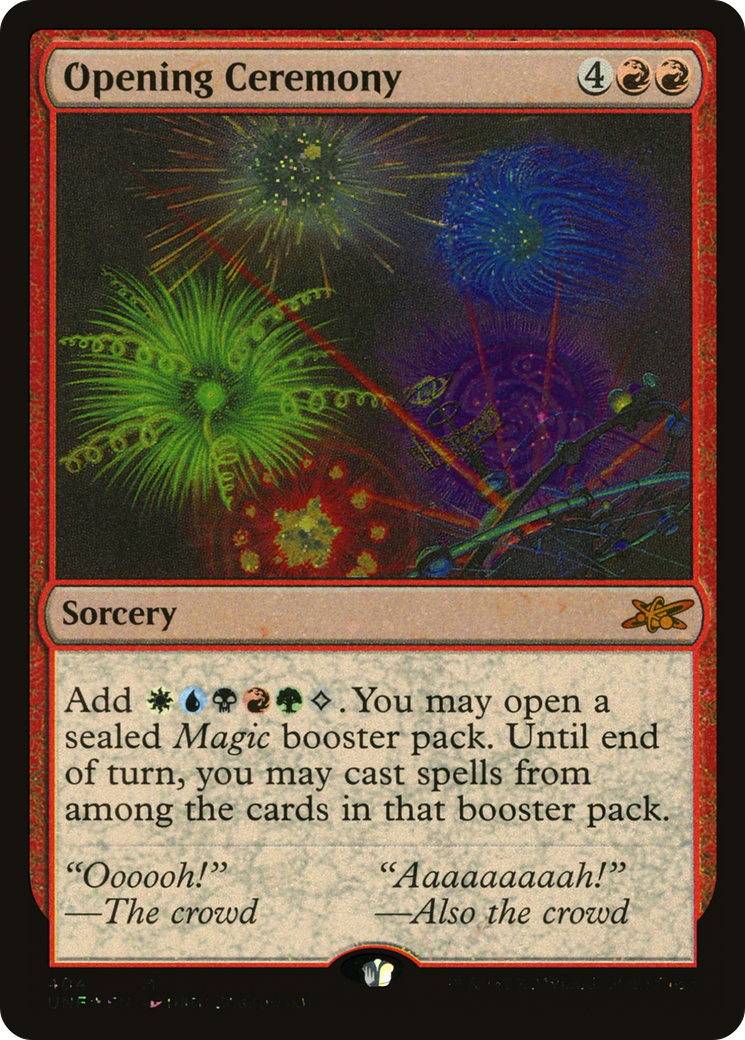 Opening Ceremony (Galaxy Foil) [Unfinity]