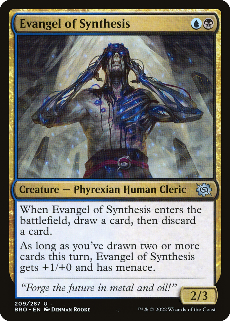 Evangel of Synthesis [The Brothers' War]