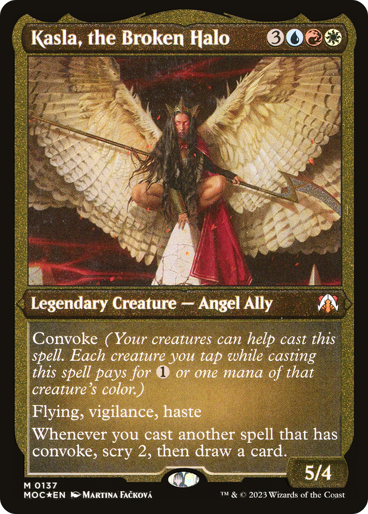 Kasla, the Broken Halo (Display Commander) [March of the Machine Commander]
