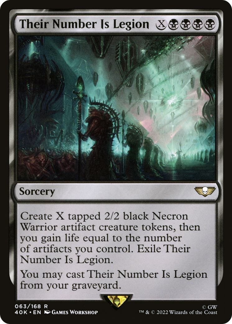 Their Number Is Legion [Warhammer 40,000]