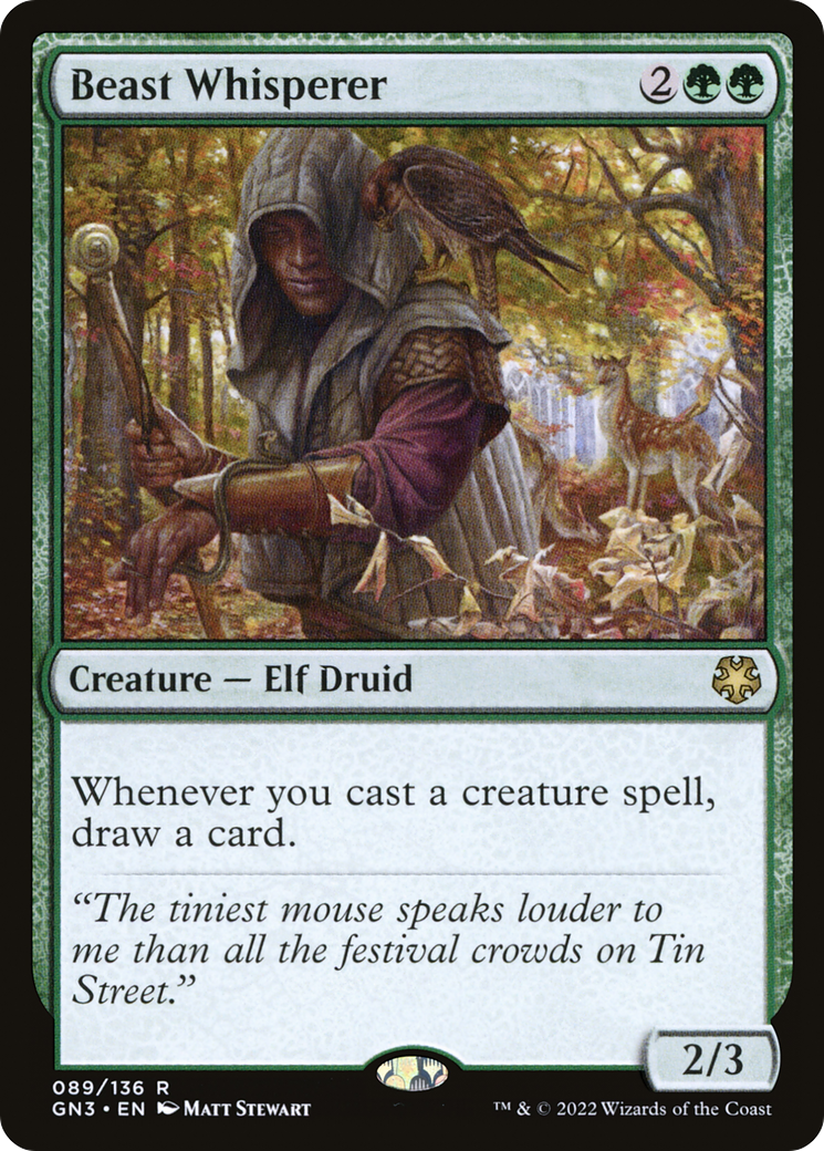 Beast Whisperer [Game Night: Free-for-All]