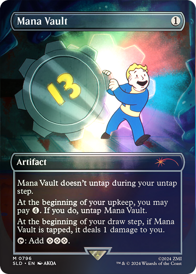 Mana Vault (Rainbow Foil) [Secret Lair Drop Series]