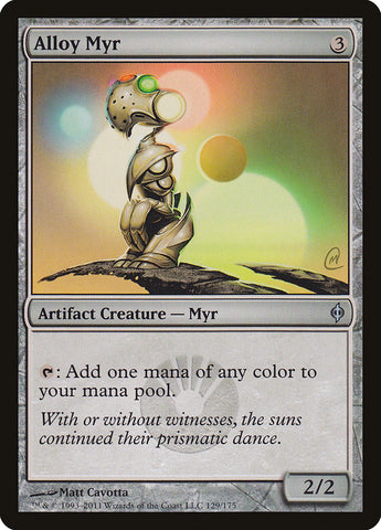 Alloy Myr [New Phyrexia]