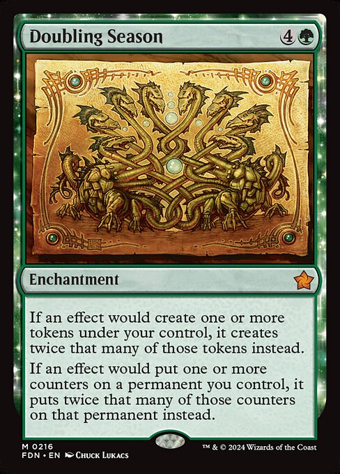 Doubling Season (FDN 216) [Foundations]