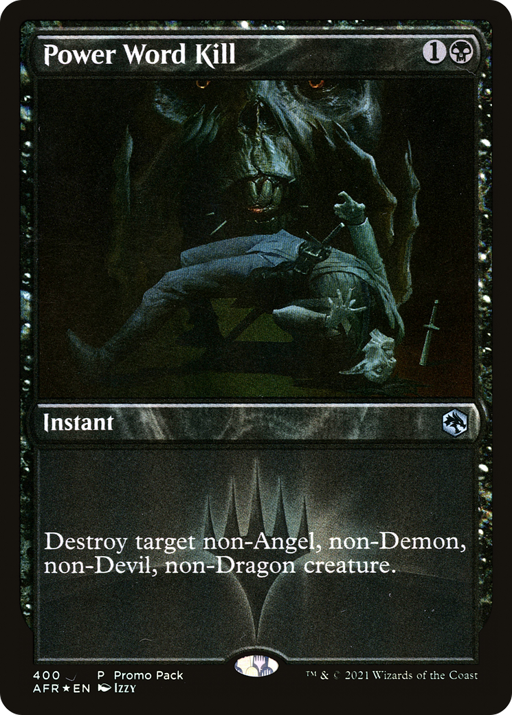 Power Word Kill (Promo Pack) [Dungeons & Dragons: Adventures in the Forgotten Realms]