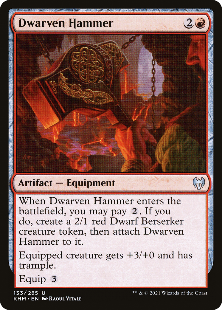 Dwarven Hammer [Kaldheim]