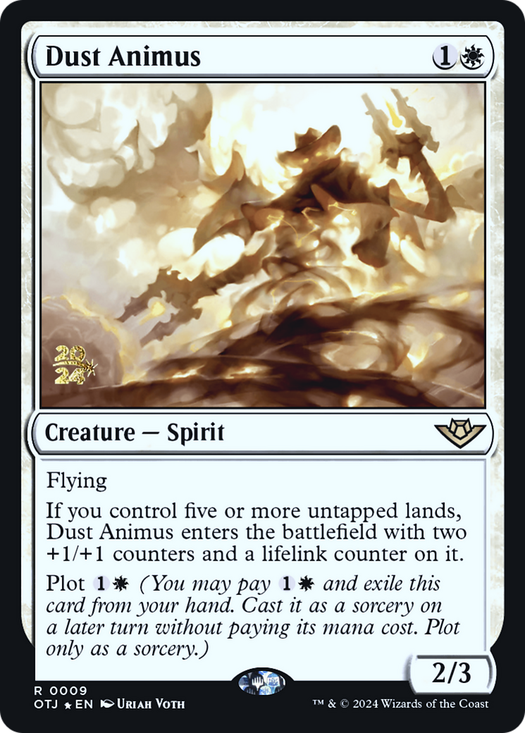 Dust Animus [Outlaws of Thunder Junction Prerelease Promos]