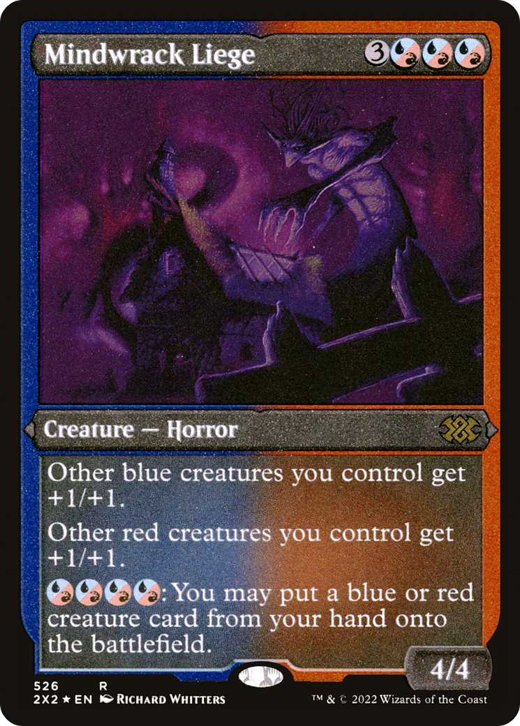 Mindwrack Liege (Foil Etched) [Double Masters 2022]