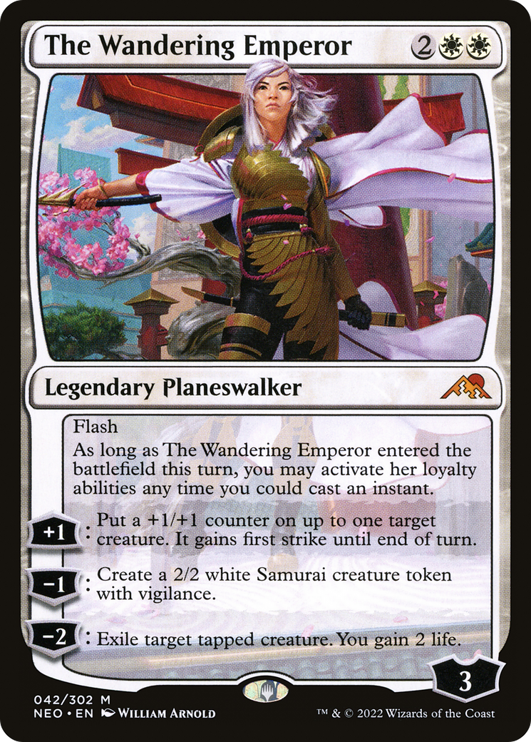 The Wandering Emperor [Kamigawa: Neon Dynasty]