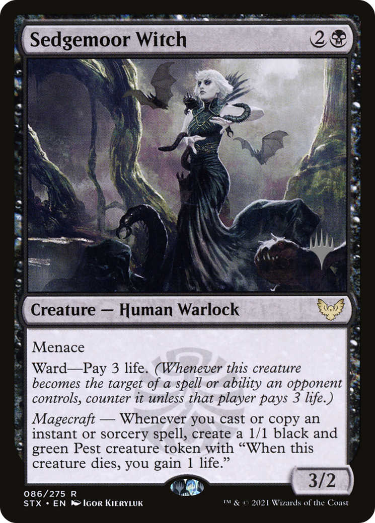 Sedgemoor Witch (Promo Pack) [Strixhaven: School of Mages Promos]