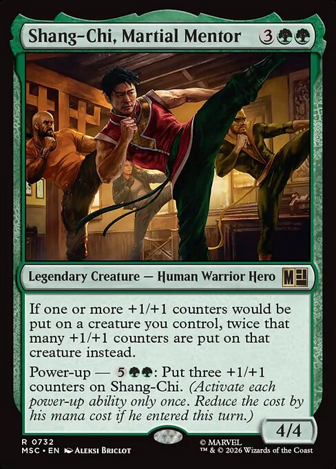 Shang-Chi, Martial Mentor (MSC 732) [Marvel Super Heroes Commander]