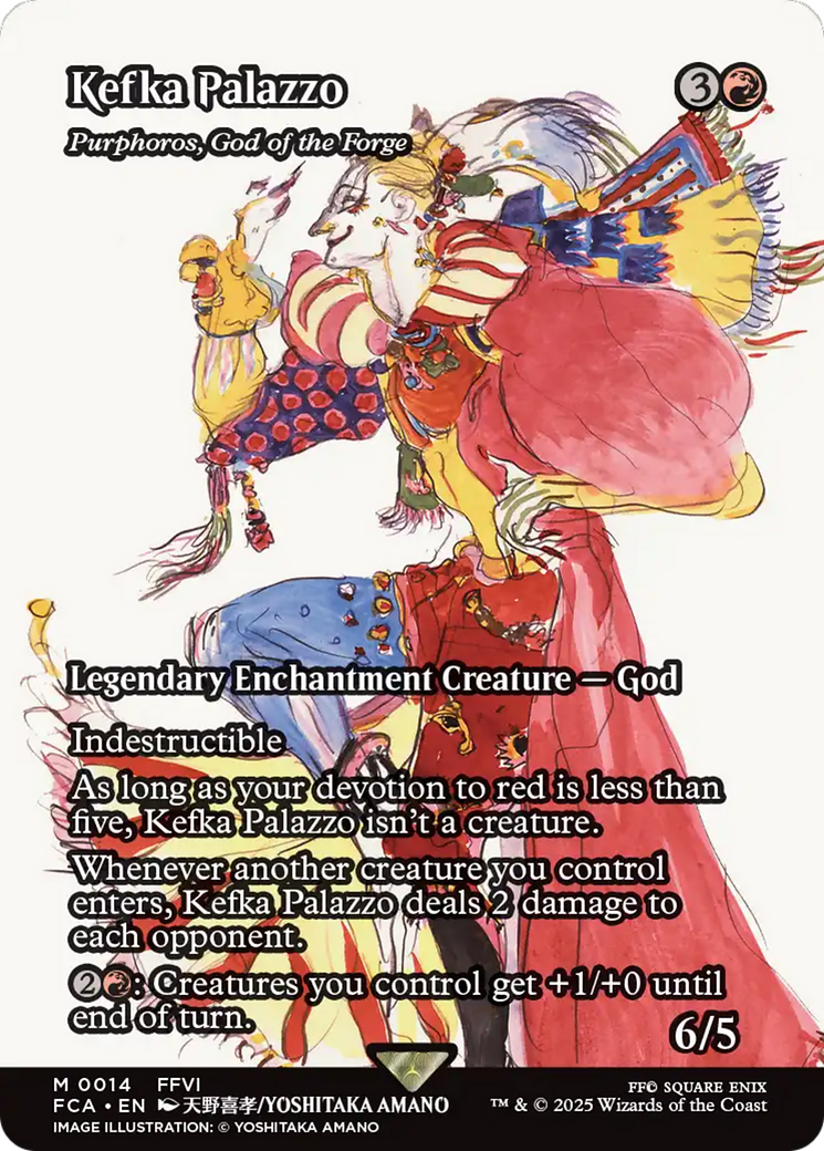 Kefka Palazzo - Purphoros, God of the Forge (Showcase) [FINAL FANTASY : Through the Ages]