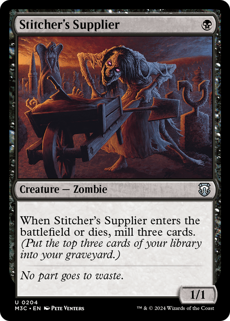 Stitcher's Supplier [Modern Horizons 3 Commander]