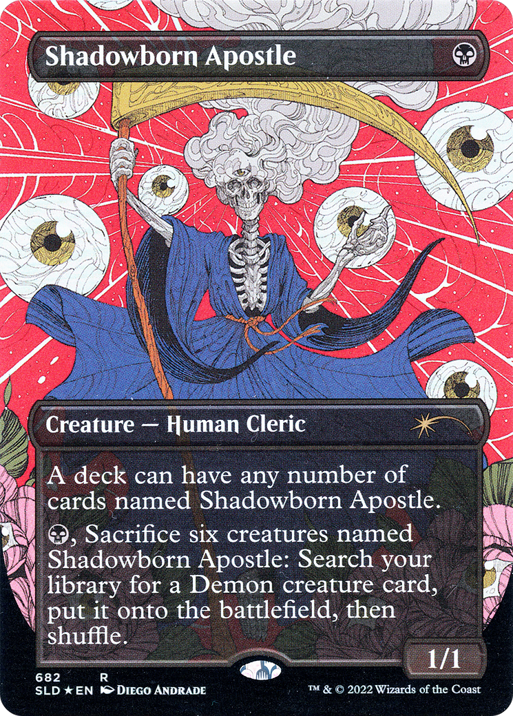 Shadowborn Apostle (Borderless) (682) [Secret Lair Drop Promos]